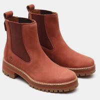 女款红棕STIVALETTO CHELSEA