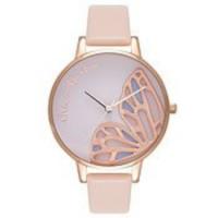 Olivia Burton 蝴蝶浮雕手表