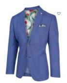 浅蓝色修身西服外套🔗