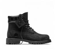 JIMMY CHOO X TIMBERLAND 6英寸黑色靴
