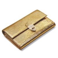 金色Mayfair Clutch