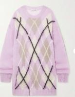 ACNE STUDIOS紫色毛衣