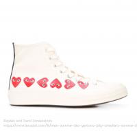 CDG X 匡威帆布鞋