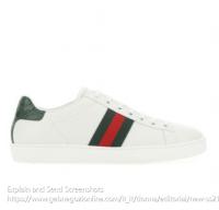 Gucci经典小白鞋