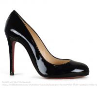 黑色漆皮10cm👠