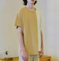 米色双色T >>