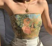 印花裹胸 >>