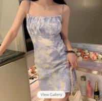 印染感连衣裙 >>