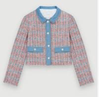 Tweed+牛仔外套 >>