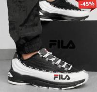 Fila黑色老爹鞋