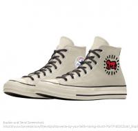 Chuck 70白色高帮帆布鞋