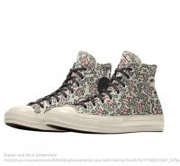 Chuck 70涂鸦高帮帆布鞋