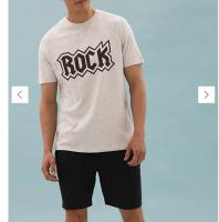 白色Rock睡衣套装 >>