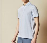 浅蓝色Polo T >>