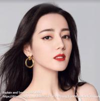 迪丽热巴同款耳环