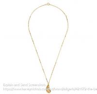 24kt 镀金项链