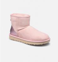 UGG粉色短靴 >>