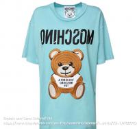 MOSCHINO蓝色T恤