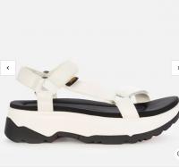 黑白拼色凉鞋