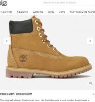Timberlande大黄靴 >>