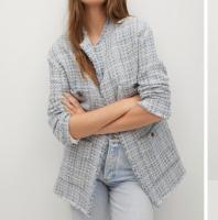 Tweed浅蓝色外套 >>