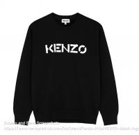 kenzo黑白logo卫衣