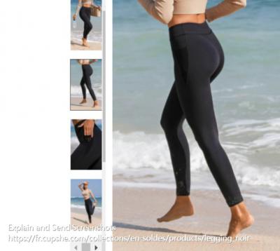 长款黑色legging