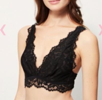 黑色Bralette