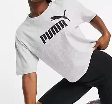 Puma灰色T恤