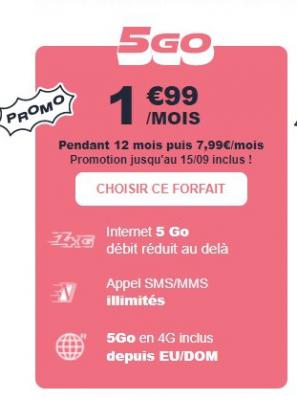 1.99欧5G套餐