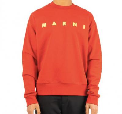Marni橙色卫衣