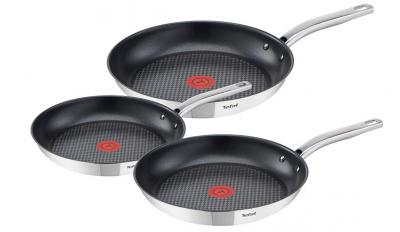 Tefal 不锈钢平底锅*3
