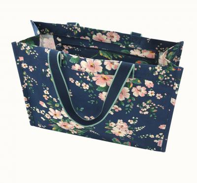 碎花印花tote