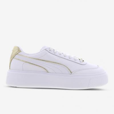Puma Oslo Maja厚底白鞋