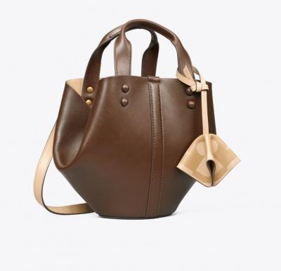 棕色小号菜篮子Tote