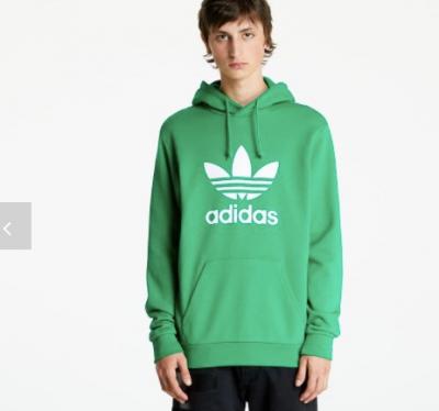 绿色adidas卫衣