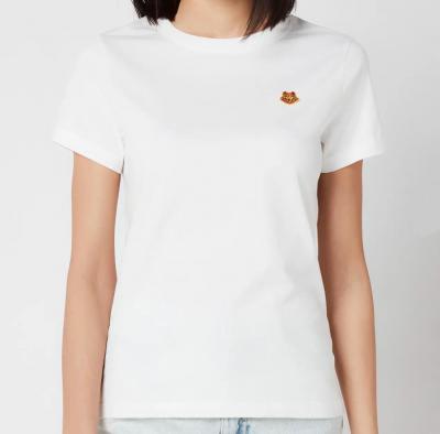 女士小虎头白色Tee
