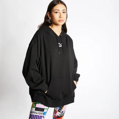 Puma黑色连帽卫衣