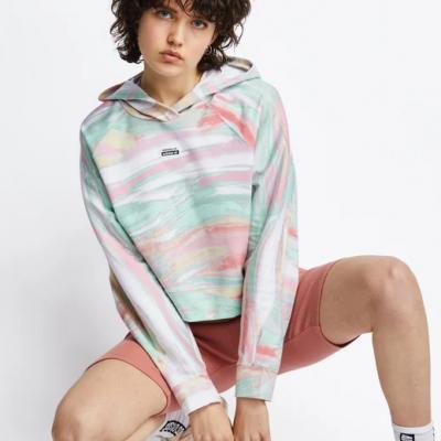 adidas杂色卫衣