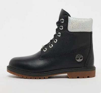 Timberland黑色翻帮6英寸靴