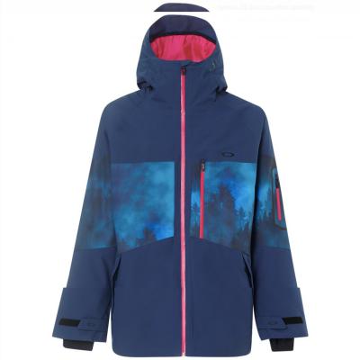 蓝色滑雪服