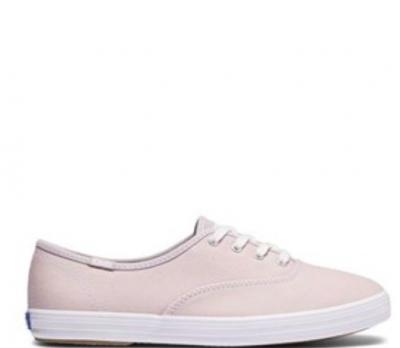 Keds 灰粉色帆布鞋