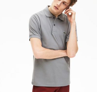 浅灰色Polo T