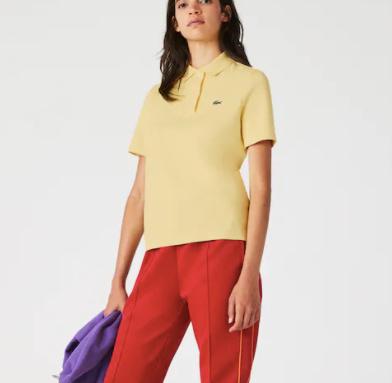 淡黄色Polo T