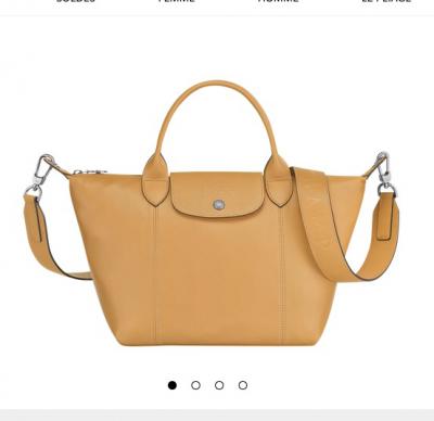 LE PLIAGE CUIR黄色