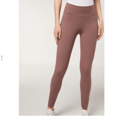 烟粉色Legging