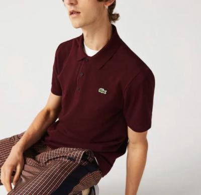 酒红色POLO