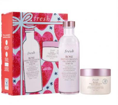 Fresh玫瑰水+玫瑰面霜