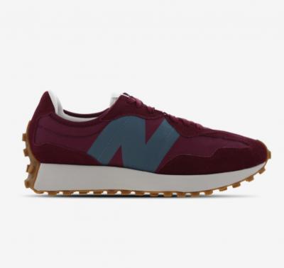 暗红色New Balance 327