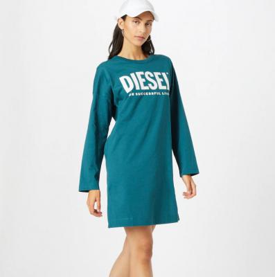 Diesel蓝色卫衣裙